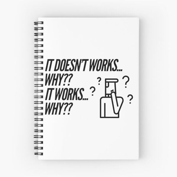 Item preview, It Doesn't Works... Why?? It Works... Why?? (black) designed and sold by Stornu2Ruedas.