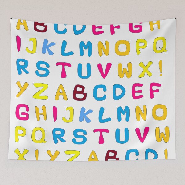 Item preview, Colorful Alphabets designed and sold by Ketsadaporn.
