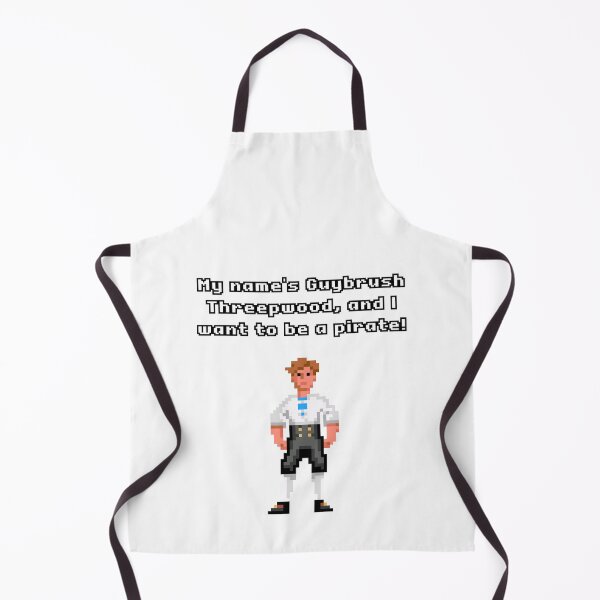 Item preview, Monkey Island - Guybrush - "I want to be a pirate!" designed and sold by Radical-Squid.