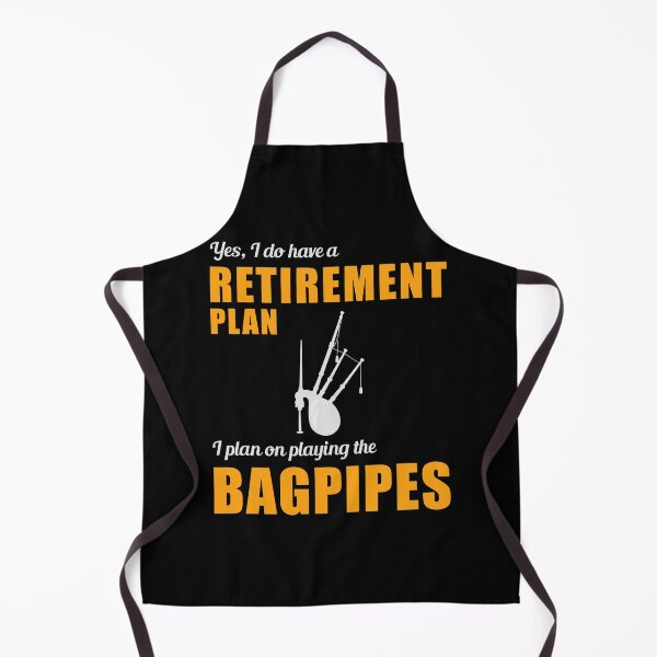 Item preview, Bagpipe Scotland Music Player Funny Scottish Retirement Gift designed and sold by TastefulTees.