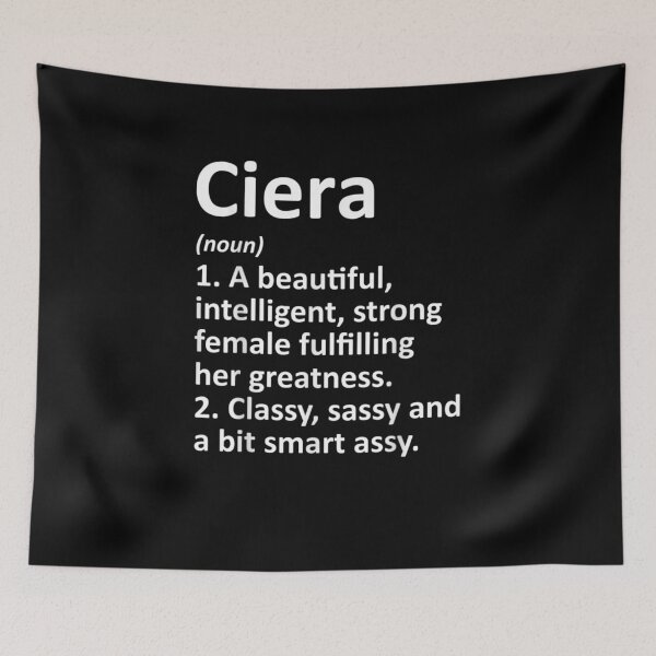 Item preview, CIERA Definition Personalized Name Funny Christmas Gift designed and sold by Kapi7789Us.