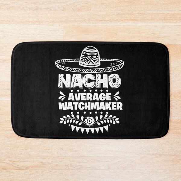 Item preview, Nacho Average Watchmaker Fun Gift Cinco De Mayo designed and sold by Orange Pieces.