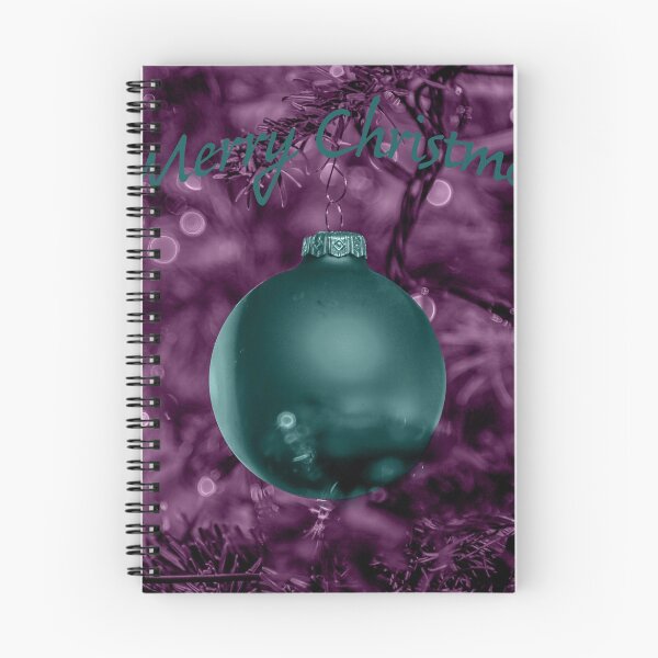 Item preview, A green and purple Merry Christmas designed and sold by Photopat.
