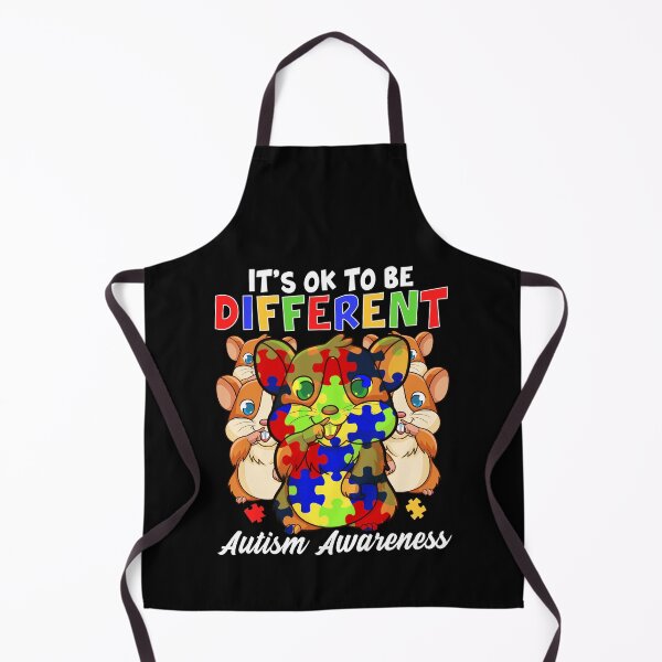 Item preview, It's OK To Be Different Autism Awareness Hamster designed and sold by perfectpresents.