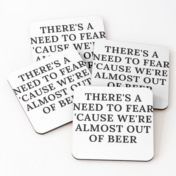 Item preview, Almost out of beer designed and sold by burnettshirts.