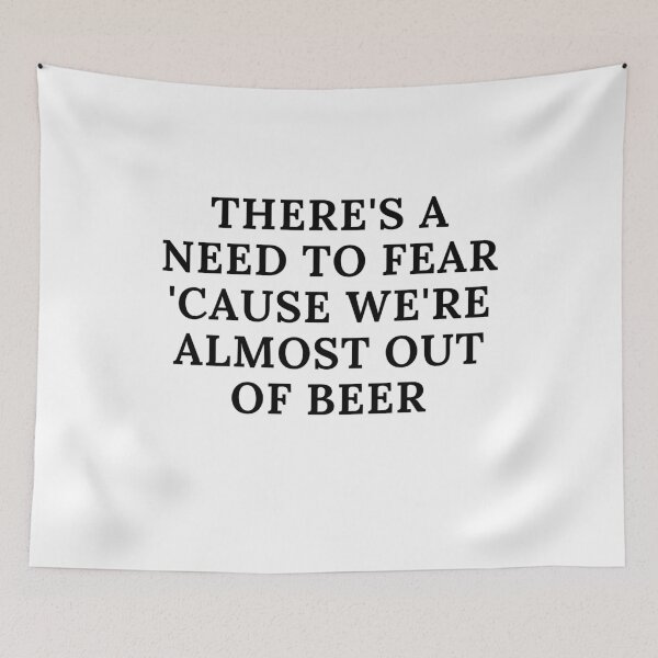 Item preview, Almost out of beer designed and sold by burnettshirts.
