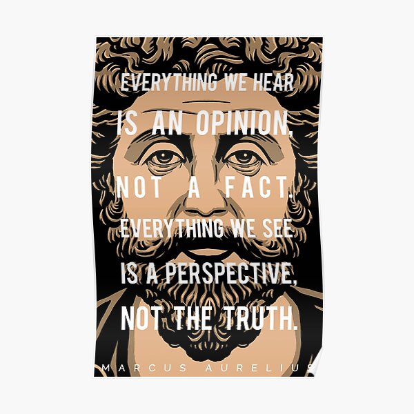 Home Décor Marcus Aurelius Quote Inspirational Poster Book Cover Art ...