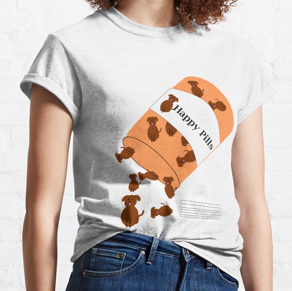 Doggy happy pills Classic T-Shirt