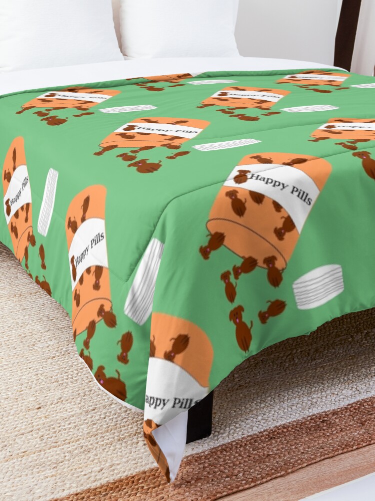 Alternate view of Doggy happy pills Comforter