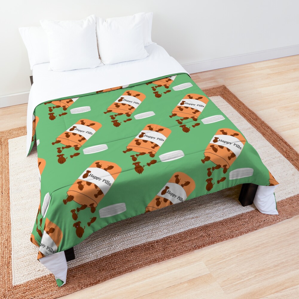 Doggy happy pills Comforter
