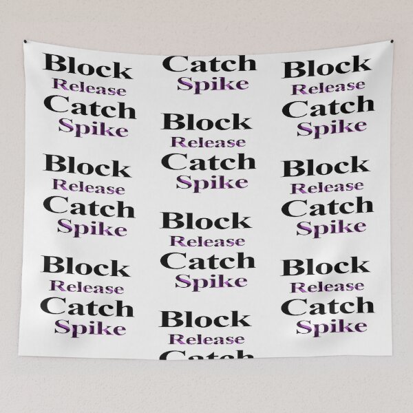 Item preview, Block Release Catch Spike pink designed and sold by NancyArtDesigns.