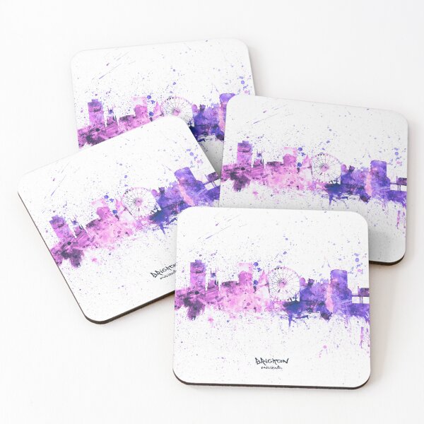 Item preview, Brighton England Skyline designed and sold by ArtPrints.