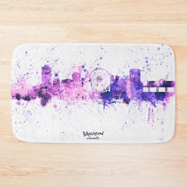 Item preview, Brighton England Skyline designed and sold by ArtPrints.