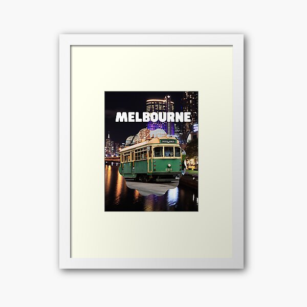 Melbourne Photography Print Framed Art Print