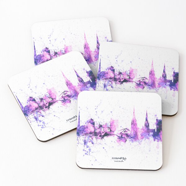 Item preview, Coventry England Skyline designed and sold by ArtPrints.