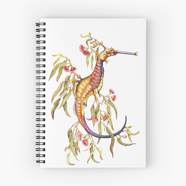 Item preview, Floral Weedy Sea Dragon  designed and sold by Wendy Olsen.