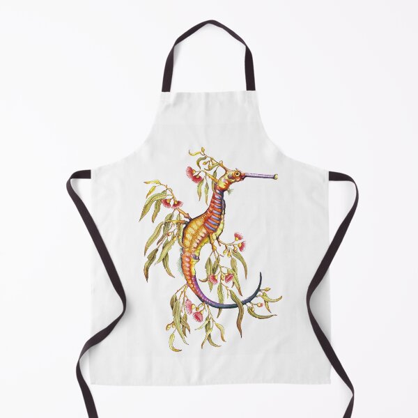 Item preview, Floral Weedy Sea Dragon  designed and sold by Wendy Olsen.