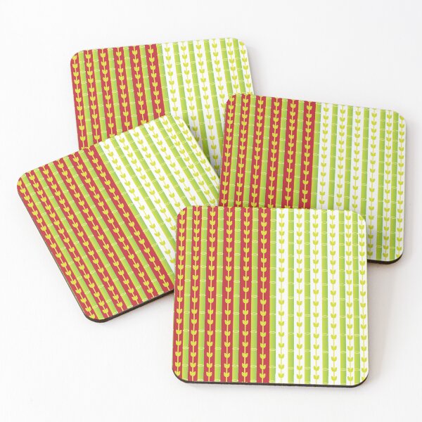 Item preview, Bamboo Sticks and Leaves Pattern  designed and sold by Nisha Prabhu.