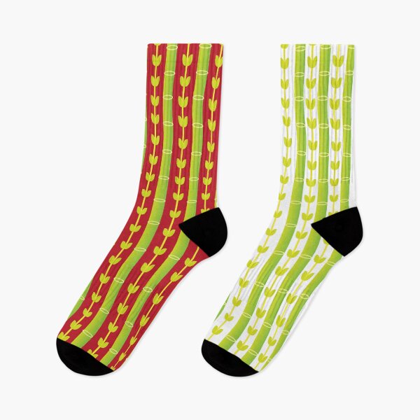 Item preview, Bamboo Sticks and Leaves Pattern  designed and sold by Nisha Prabhu.