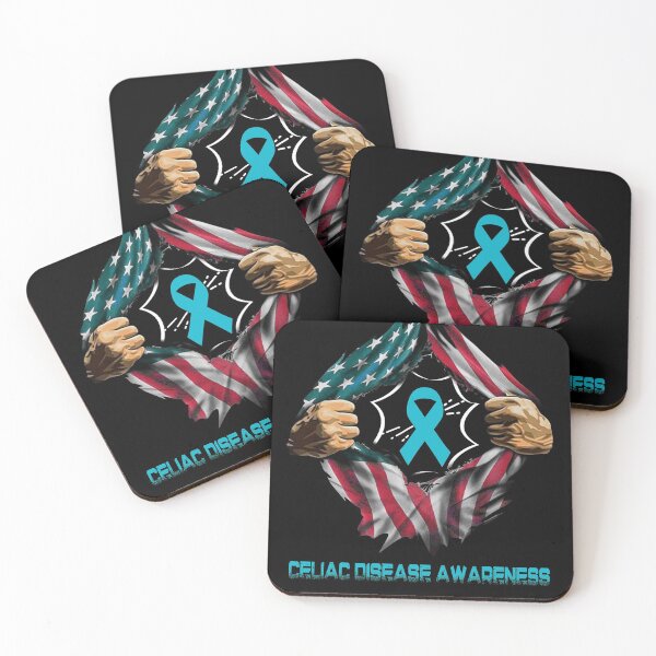 Item preview, Celiac Disease Awareness American Flag designed and sold by ArangoaStore.