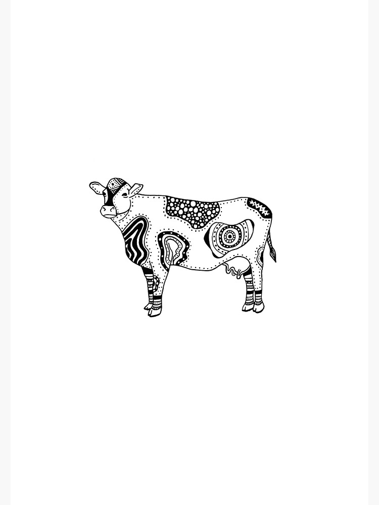 Tattoo Cow" Poster for Sale by POP Collective