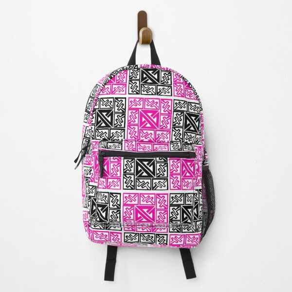Item preview, American Native Pattern Design Pink BLack designed and sold by kyds.