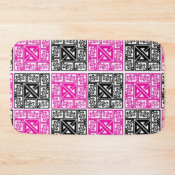 Item preview, American Native Pattern Design Pink BLack designed and sold by kyds.
