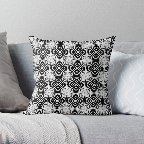 Large Modern Decorative Pillows for Sofa, Geometric Contemporary