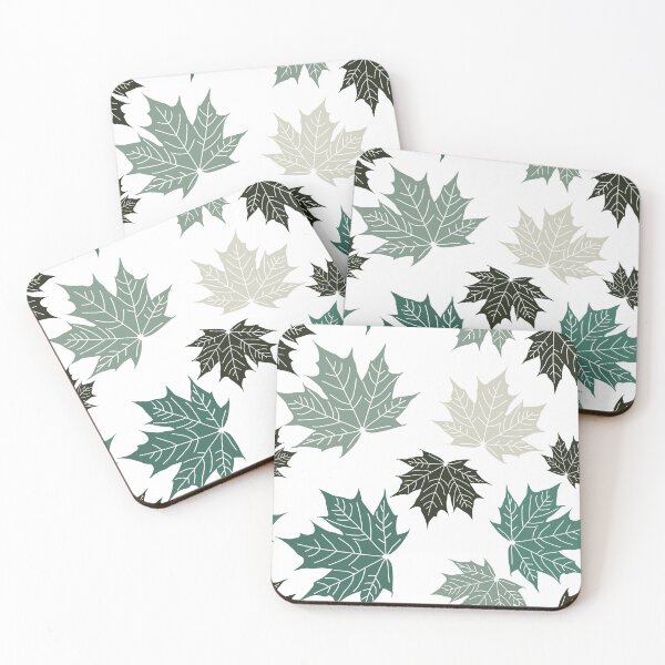 Item preview, Green Maple Leaves designed and sold by MadaFaCose.