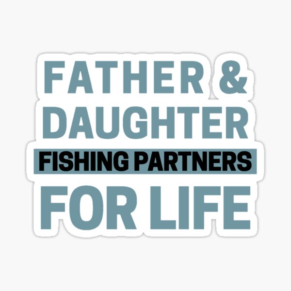 Father And Daughter Fishing Partners Fishing Dad' Mouse Pad