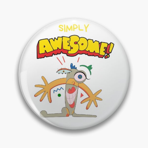 Item preview, Simply Awesome Funny Graphic designed and sold by Wreckit101.