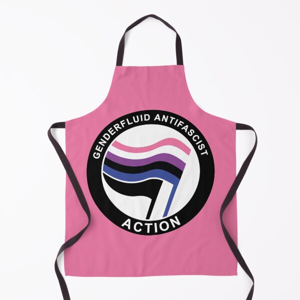 Item preview, Genderfluid Antifa Logo designed and sold by Probing.