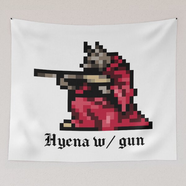Item preview, Hiena con pistola - tarjeta bdg designed and sold by cameronbaba.