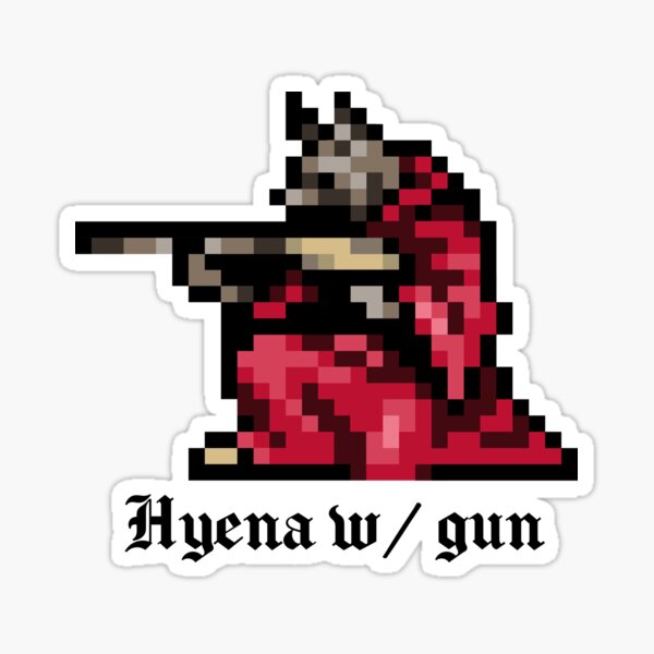 Item preview, hyena with gun - bdg card designed and sold by cameronbaba.
