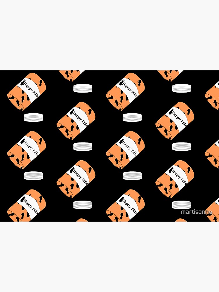 Cat Happy Pills by martisanne