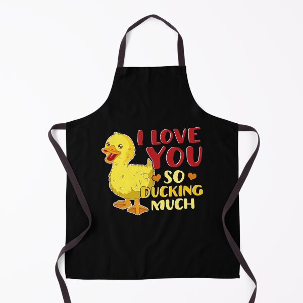 Item preview, Cute & Funny I Love You So Ducking Much Pun designed and sold by perfectpresents.