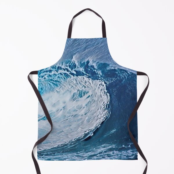 Item preview, Big Blue Ocean Wave designed and sold by evokearo.