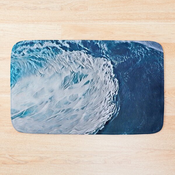 Item preview, Big Blue Ocean Wave designed and sold by evokearo.