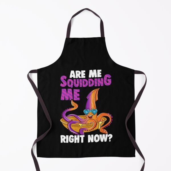 Item preview, Are You Squidding Me Right Now? Funny Squid Pun designed and sold by perfectpresents.