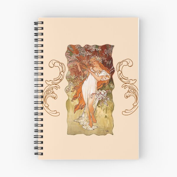 Item preview, Spring by Alphonse Mucha  designed and sold by Ilaurentina.