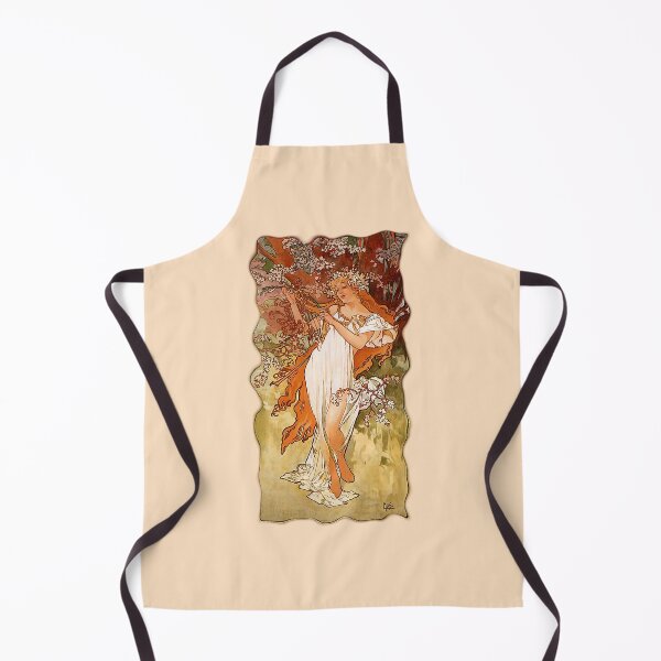 Item preview, Spring by Alphonse Mucha designed and sold by Ilaurentina.