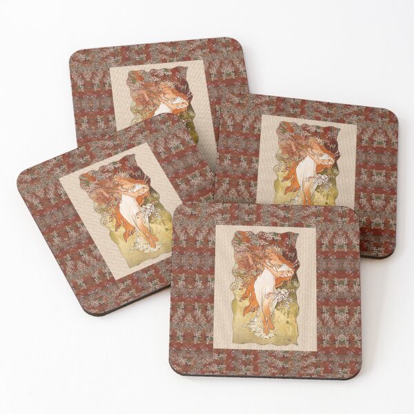 Item preview, Spring by Alphonse Mucha  designed and sold by Ilaurentina.
