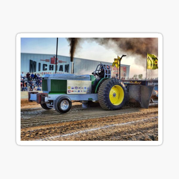 Tractor Pulling Stickers | Redbubble