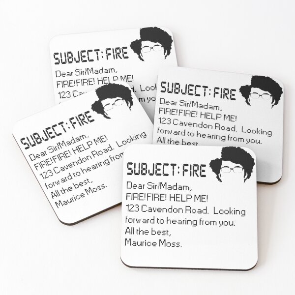 Item preview, IT Crowd Subject:Fire! designed and sold by CSDesignandGift.