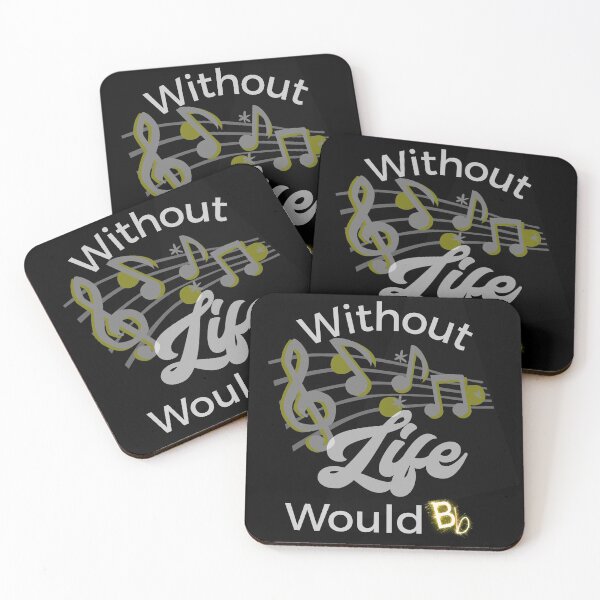 Item preview, Without Music Life Would be Flat designed and sold by JosAwestuff.