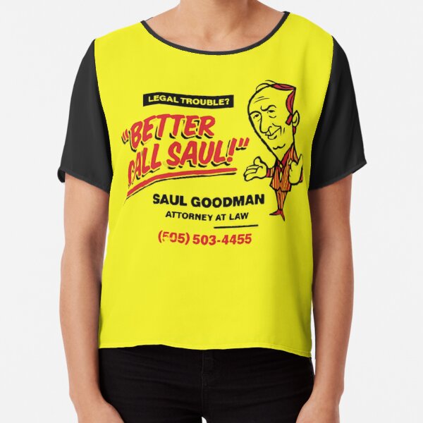 Mieux vaut appeler Saul | Saul Goodman | Breaking Bad Top mousseline