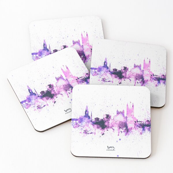 Item preview, Bath England Skyline Cityscape designed and sold by ArtPrints.