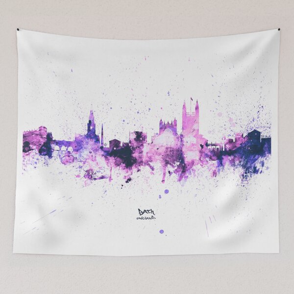 Item preview, Bath England Skyline Cityscape designed and sold by ArtPrints.