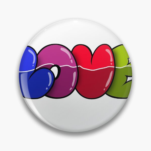 Item preview, Bubble Graffiti Love designed and sold by Edekad.