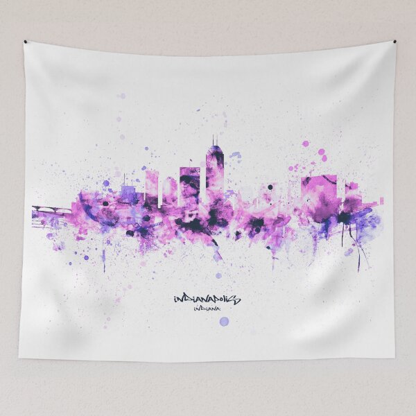 Item preview, Indianapolis Indiana Skyline designed and sold by ArtPrints.